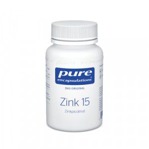 PURE ENCAPSULATIONS Zink 15 Zinkpicolinat Kapseln