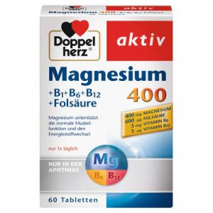 DOPPELHERZ Magnesium 400 mg Tabletten