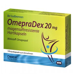 OMEPRADEX 20 mg magensaftresistente Hartkapseln