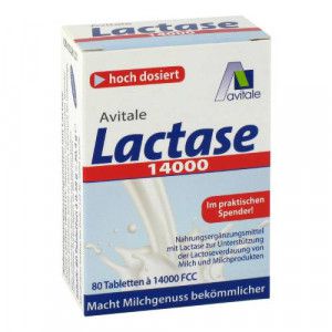 LACTASE 14.000 FCC Tabletten im Spender