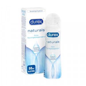 DUREX naturals Gleitgel extra feuchtigkeitsspend.